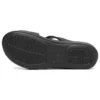 Boca Riemchen-Keilabsatz-Sandalen „Black“