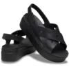 Brooklyn 4U Sandale mit gekreuzten Riemen Brooklyn 4U Sandale mit gekreuzten Riemen