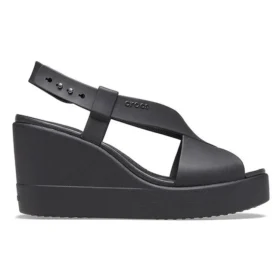 Brooklyn – Bequeme, rutschfeste schwarze Sportsandalen