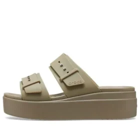 Brooklyn Low Wedge Sandale „Beige“