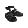 Brooklyn Luxe Gladiator-Sandalen „Black“