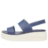 Brooklyn Sandalen mit dicker Sohle Blaugrau „Blue Grey“