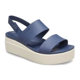 Brooklyn Sandalen mit dicker Sohle Blaugrau „Blue Grey“