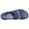 Brooklyn Sandalen mit dicker Sohle Blaugrau „Blue Grey“