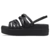 Brooklyn Strappy Schwarze Sandalen