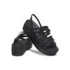 Brooklyn Strappy Schwarze Sandalen