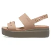 Brooklyn Studded Low Wedge „Cork Mushroom“