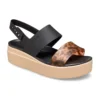 Brooklyn Tort Low Wedge „Schwarz-Braun“