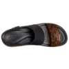 Brooklyn Tort Low Wedge „Schwarz-Braun“