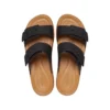 Brooklyn Woven Buckle Sandalen „Schwarz-Braun“
