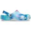 Bunte Crocs Beach Unisex-Sandalen in verschiedenen Farben und Weiß