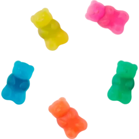 Candy Bear 5er-Pack Jibbitz-Schuhanhänger
