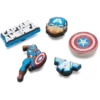 Captain America 5er-Pack Jibbitz-Anstecker