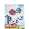 Captain America 5er-Pack Jibbitz-Anstecker