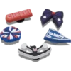 Cheer 5er-Pack Jibbitz-Anstecker