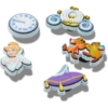 Cinderella 5er-Pack Jibbitz-Anstecker