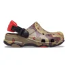 Classic All-Terrain Camo Clogs „Braun Grün Schwarz“