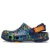 Classic All-Terrain Terrazzo Clogs „Blue Orange Multi“