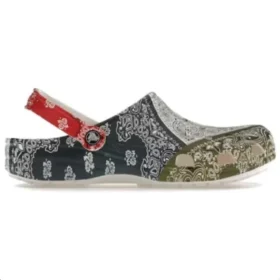 Classic Bandana Clogs „Green Blue Red“