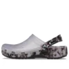Classic Bleach Clogs „Translucent Black White“
