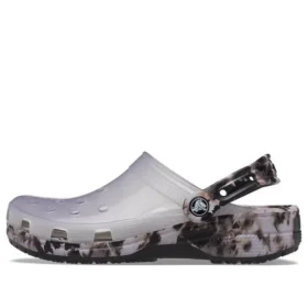 Classic Bleach Clogs „Translucent Black White“
