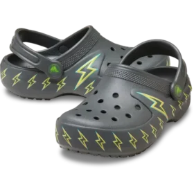 Classic Bolt Lights Clog für Kinder