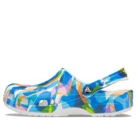 Classic Bubble-Block-Clogs „Blue Multi“