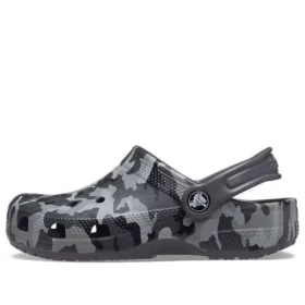 Classic Camo Clogs „Black Grey“