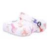 Classic Character Print Clog K „Weiß Rot Blau“