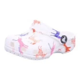 Classic Character Print Clog K „Weiß Rot Blau“