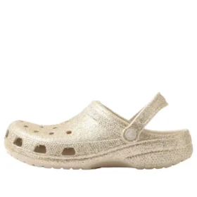 Classic Chunky Glitter Clog „Sandstone“