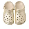Classic Chunky Glitter Clog „Sandstone“