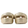 Classic Chunky Glitter Clog „Sandstone“