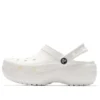 Classic Clog Clouds Retro-Strandschuh Weiß