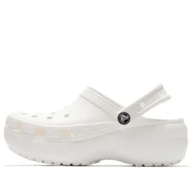 Classic Clog Clouds Retro-Strandschuh Weiß