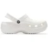 Classic Clog Clouds Retro-Strandschuh Weiß