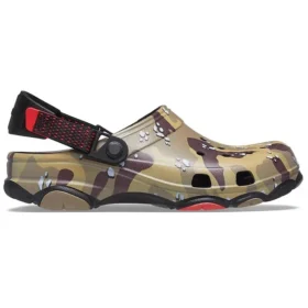Classic Clog Desert Camouflage Beach „Schwarz-Braun“