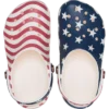Classic Clog für Kinder mit amerikanischer Flagge