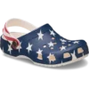 Classic Clog für Kinder mit amerikanischer Flagge