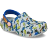 Classic Clog für Kleinkinder mit Drachen-Grafik