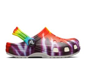 Classic Clog für Kleinkinder „Tie-Dye“