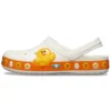 Classic Clog Line Friends Beach „Weiß Gelb“