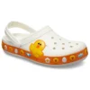 Classic Clog Line Friends Beach „Weiß Gelb“