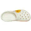 Classic Clog Line Friends Beach „Weiß Gelb“