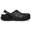 Classic Clog Lined Geometric „Schwarz“