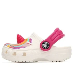 Classic Clog Lustiger Strandschuh Weiß