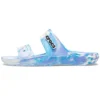 Classic Clog Marble Beach „Weiß Blau“