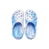 Classic Clog Marbled Beach Sports „White Blue“