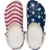Classic Clog mit amerikanischer Flagge Classic Clog mit amerikanischer Flagge