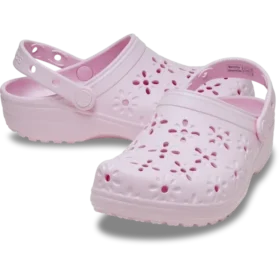 Classic Clog mit floralen Ausschnitten